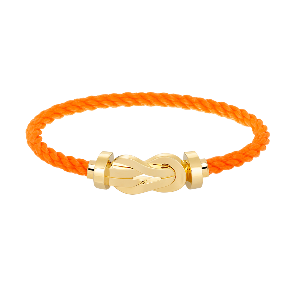 [Loran]LARGE 8-FIGURE BUCKLE BRACELET - GOLD