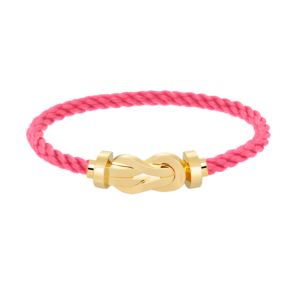 [Loran]LARGE 8-FIGURE BUCKLE BRACELET - GOLD