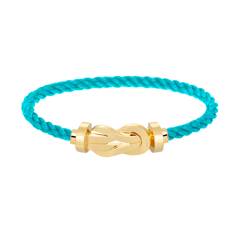 [Loran]LARGE 8-FIGURE BUCKLE BRACELET - GOLD