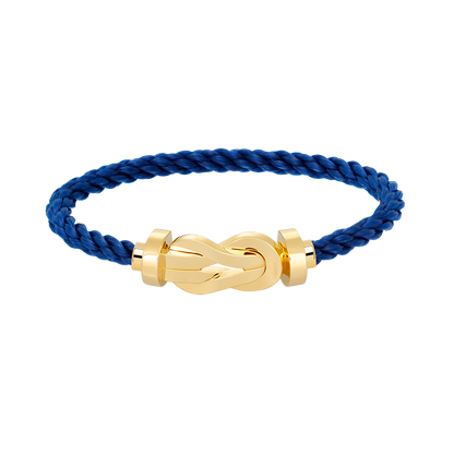 [Loran]LARGE 8-FIGURE BUCKLE BRACELET - GOLD