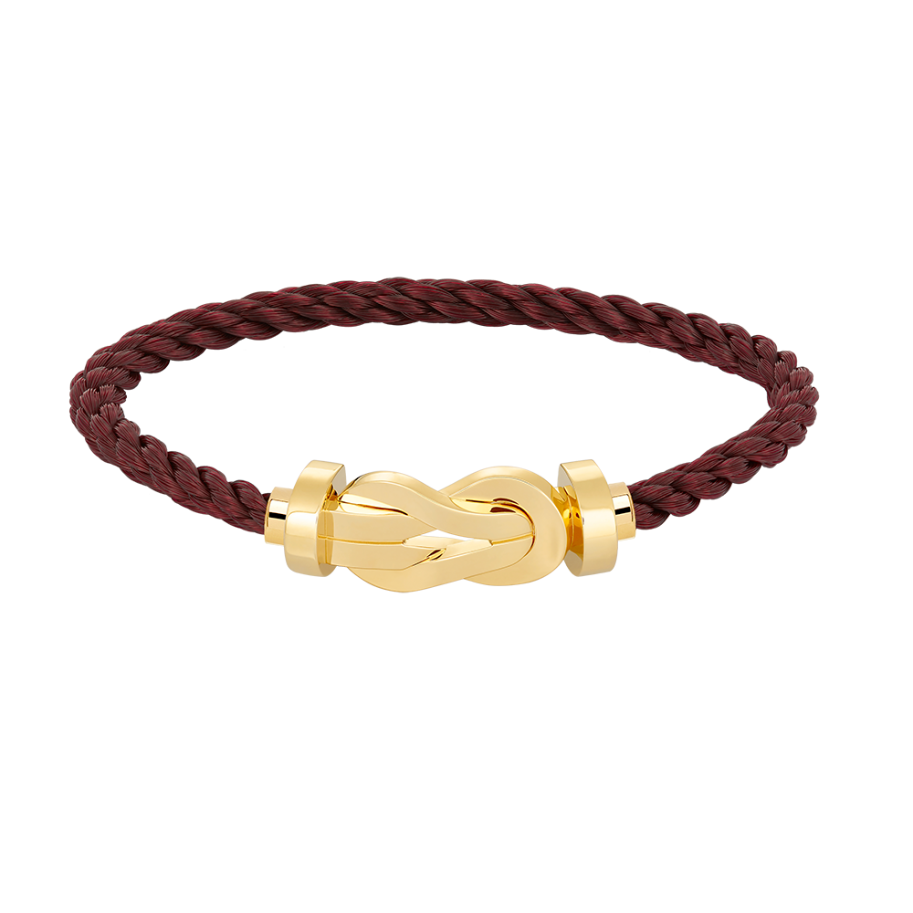 [Loran]LARGE 8-FIGURE BUCKLE BRACELET - GOLD