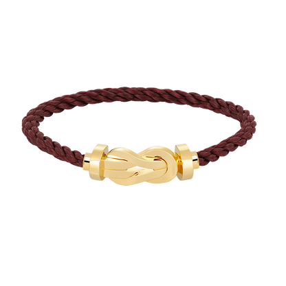 [Loran]LARGE 8-FIGURE BUCKLE BRACELET - GOLD