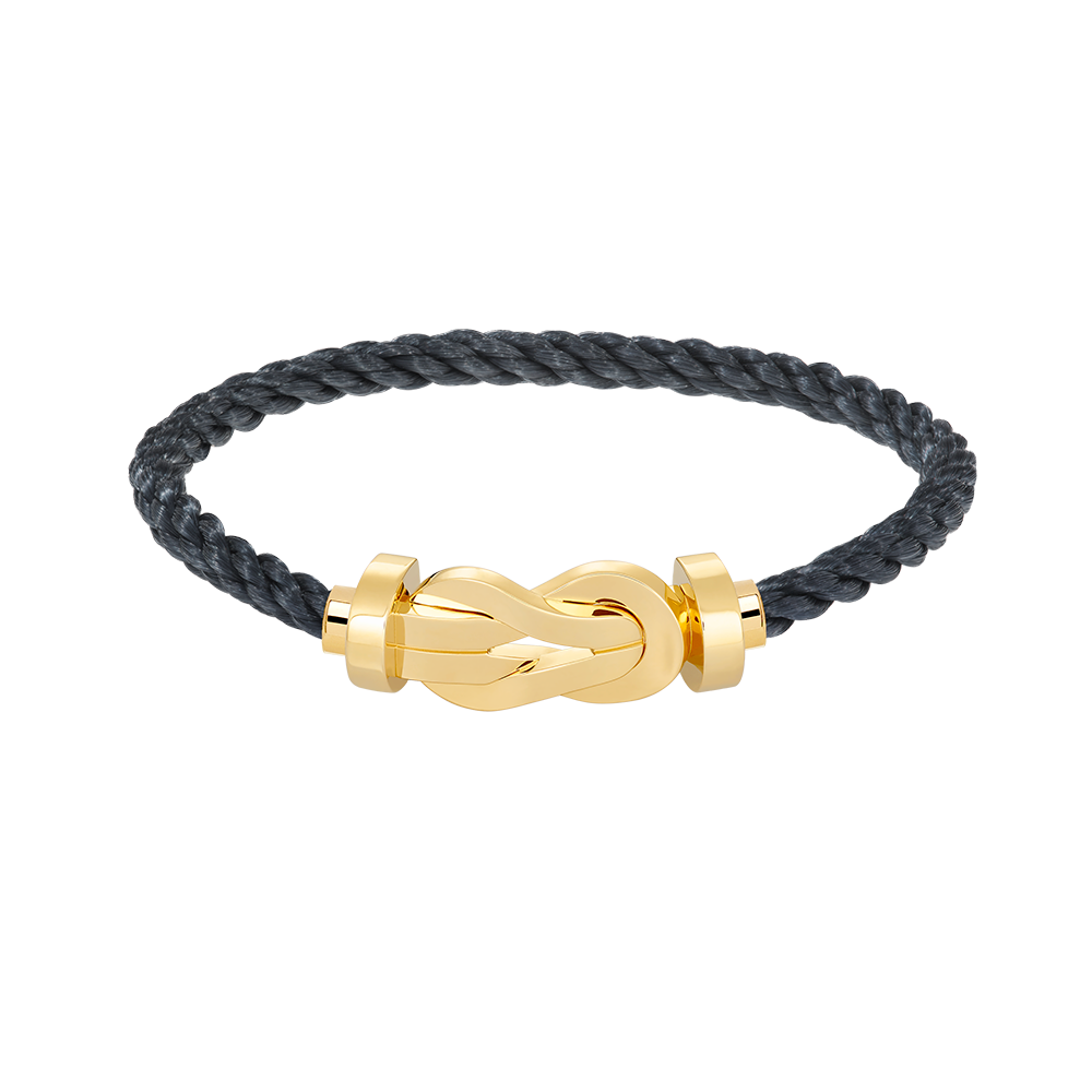 [Loran]LARGE 8-FIGURE BUCKLE BRACELET - GOLD