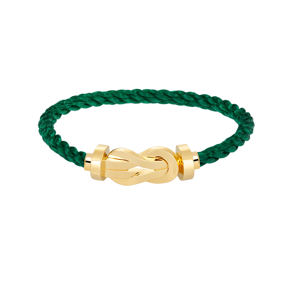 [Loran]LARGE 8-FIGURE BUCKLE BRACELET - GOLD