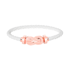 [Loran]LARGE 8-FIGURE BUCKLE BRACELET - ROSE GOLD