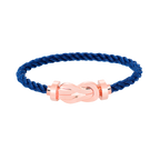 [Loran]LARGE 8-FIGURE BUCKLE BRACELET - ROSE GOLD