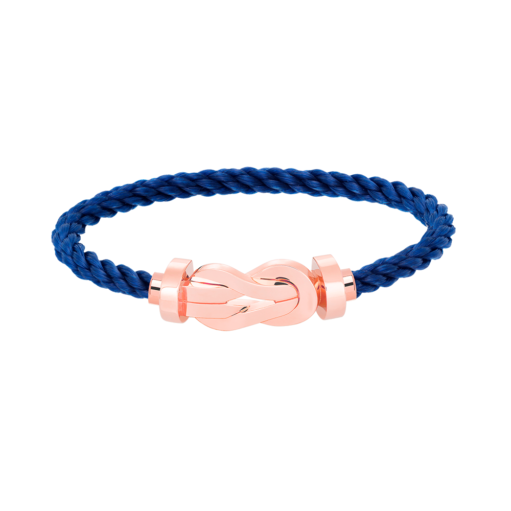 [Loran]LARGE 8-FIGURE BUCKLE BRACELET - ROSE GOLD