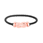 [Loran]LARGE 8-FIGURE BUCKLE BRACELET - ROSE GOLD