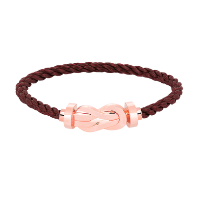 [Loran]LARGE 8-FIGURE BUCKLE BRACELET - ROSE GOLD