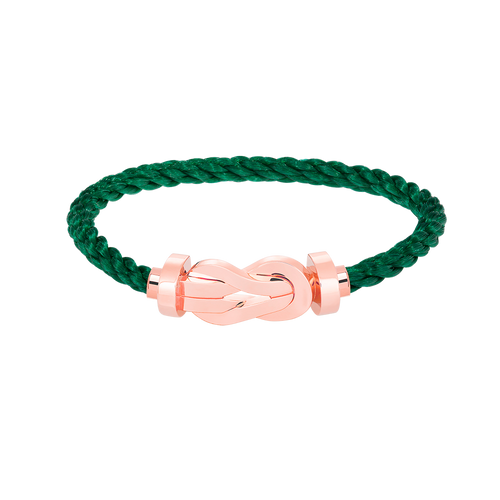 [Loran]LARGE 8-FIGURE BUCKLE BRACELET - ROSE GOLD