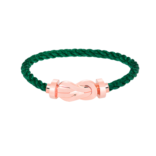 [Loran]LARGE 8-FIGURE BUCKLE BRACELET - ROSE GOLD