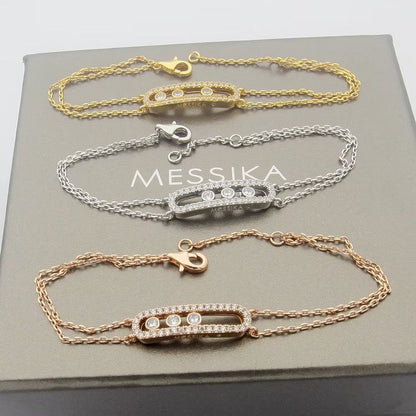 [Loran]MOVE CLASSIQUE PAVÉ DIAMOND BRACELET