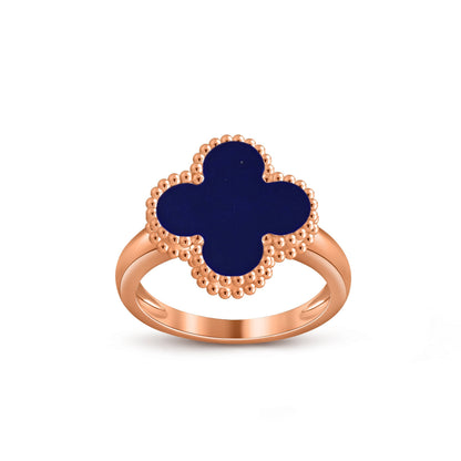 [Loran]LUCKY CLOVER VINTAGE ROSE GOLD RING COLLECTION