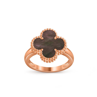 [Loran]LUCKY CLOVER VINTAGE ROSE GOLD RING COLLECTION