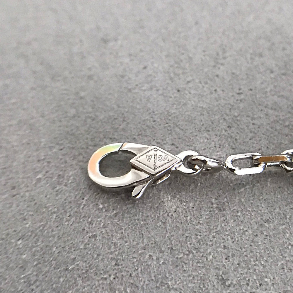 [Loran]LUCKY CLOVER 5-MOTIF BRACELET - BLACK OXNY COLLECTION