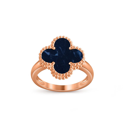 [Loran]LUCKY CLOVER VINTAGE ROSE GOLD RING COLLECTION
