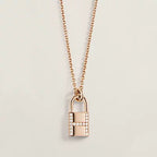 [Loran]HM ADVANCED NICHE LOCK HEAD NECKLACE DIAMONDS