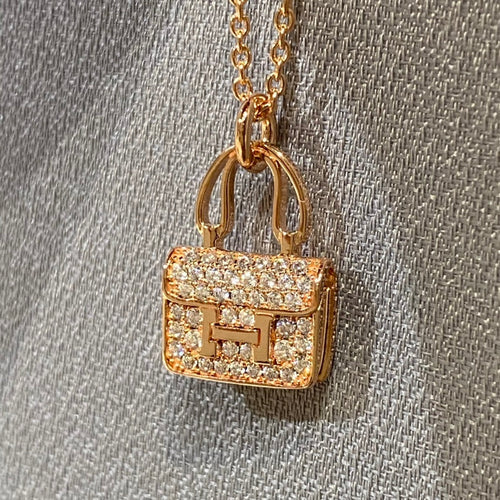 [Loran]CONSTANCE PEDANT DIAMOND NECKLACE