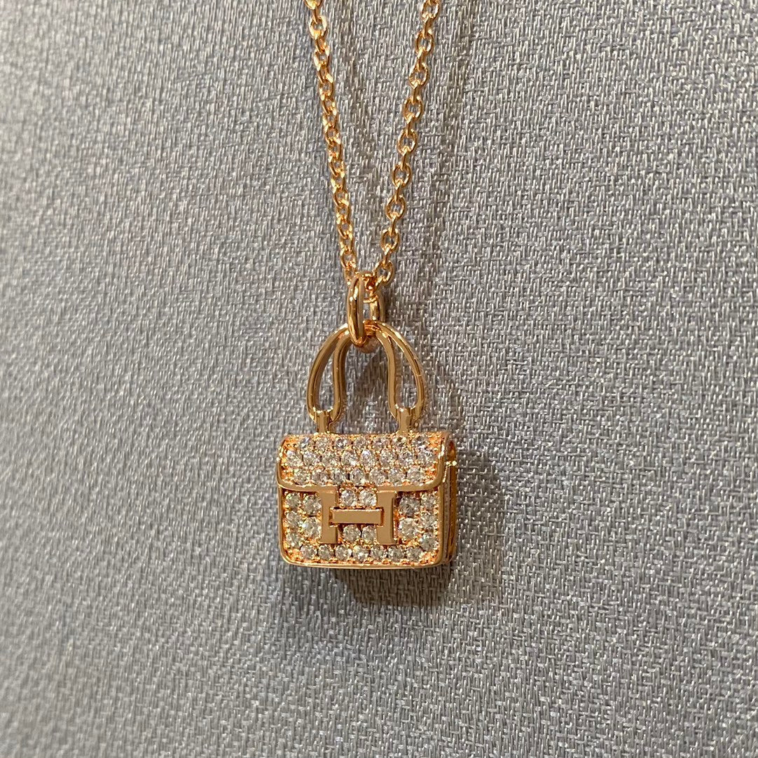 [Loran]CONSTANCE PEDANT DIAMOND NECKLACE