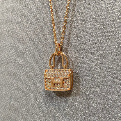[Loran]CONSTANCE PEDANT DIAMOND NECKLACE