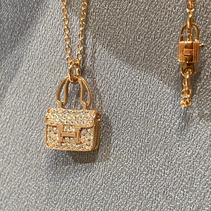 [Loran]CONSTANCE PEDANT DIAMOND NECKLACE