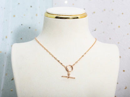 [Loran]ECHAPPEE NECKLACE ROSE GOLD