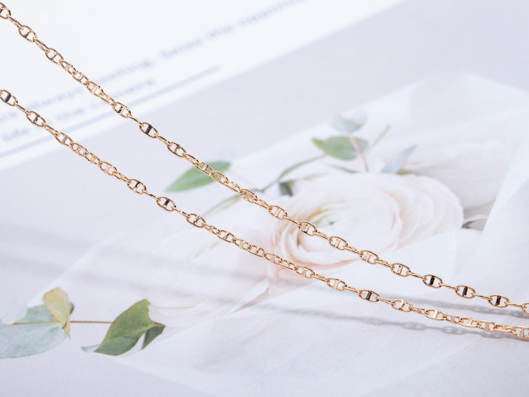 [Loran]ECHAPPEE NECKLACE ROSE GOLD