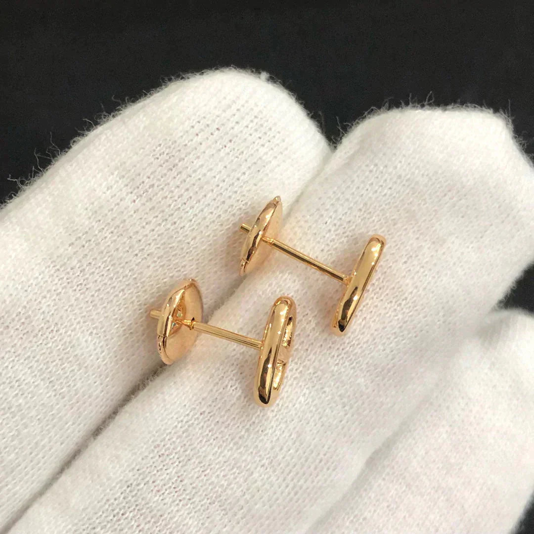 [Loran]CHAINE SMALL EARRINGS GOLD AND SILVER