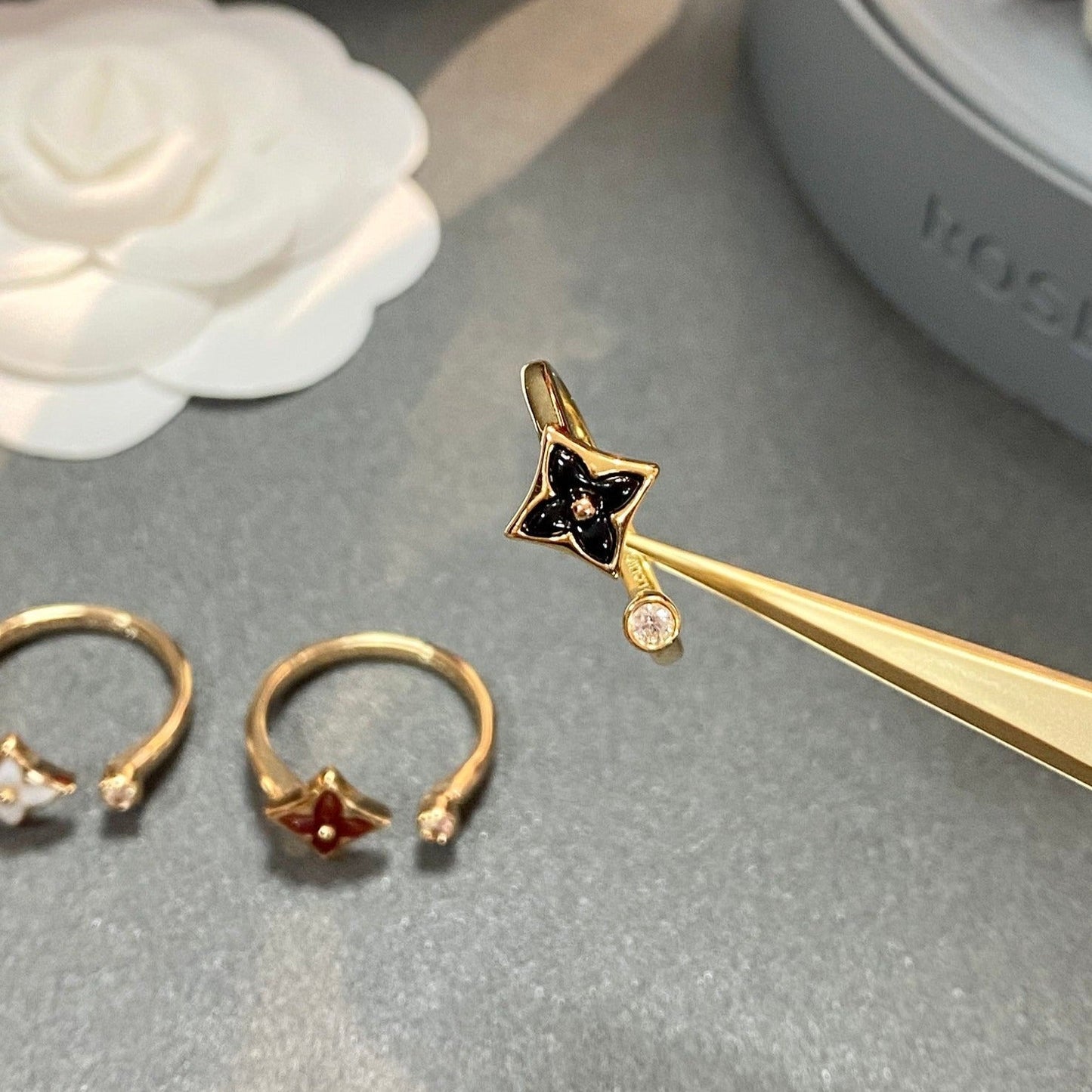 [Loran]STAR 1 DIAMOND OPEN RING