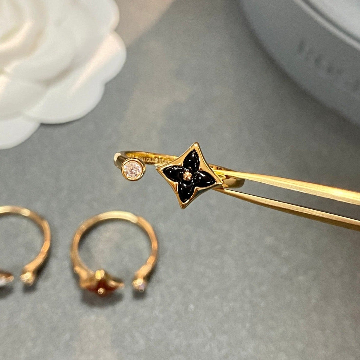 [Loran]STAR 1 DIAMOND OPEN RING