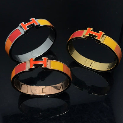 [Loran]H BRACELET ORANGE RAINBOW CERAMIC