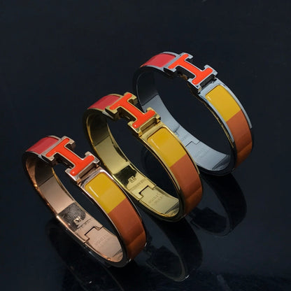 [Loran]H BRACELET ORANGE RAINBOW CERAMIC