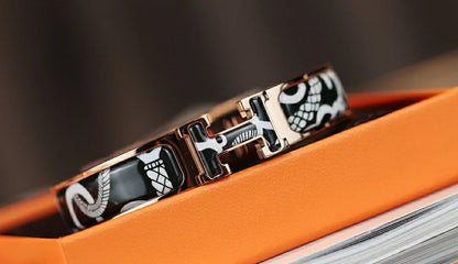 [Loran]H TARTAN BRACELET 12MM