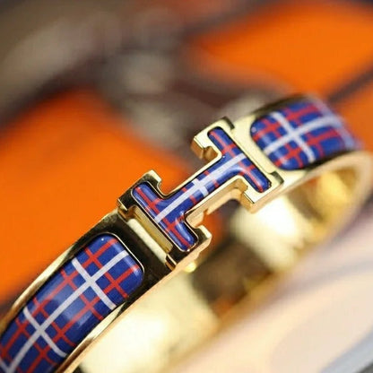 [Loran]H TARTAN BRACELET 12MM