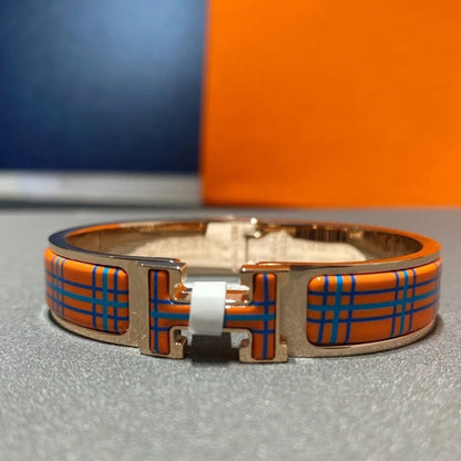 [Loran]H TARTAN BRACELET 12MM