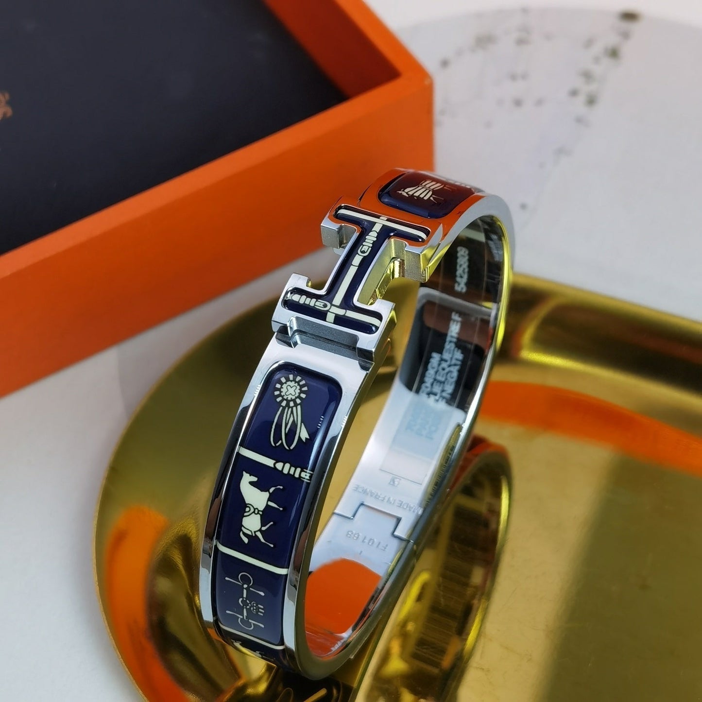 [Loran]H COUVERTURES DARK BLUE BRACELET