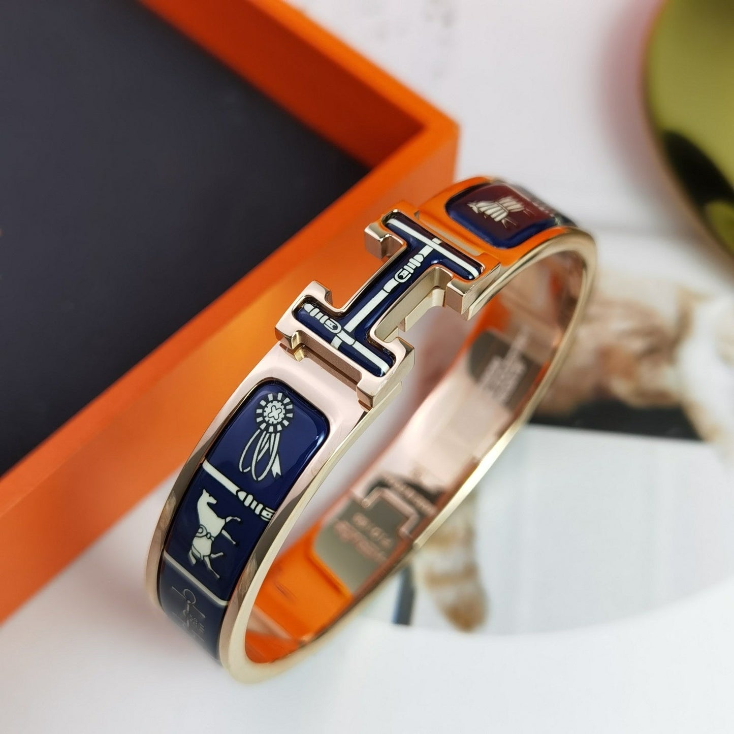 [Loran]H COUVERTURES DARK BLUE BRACELET