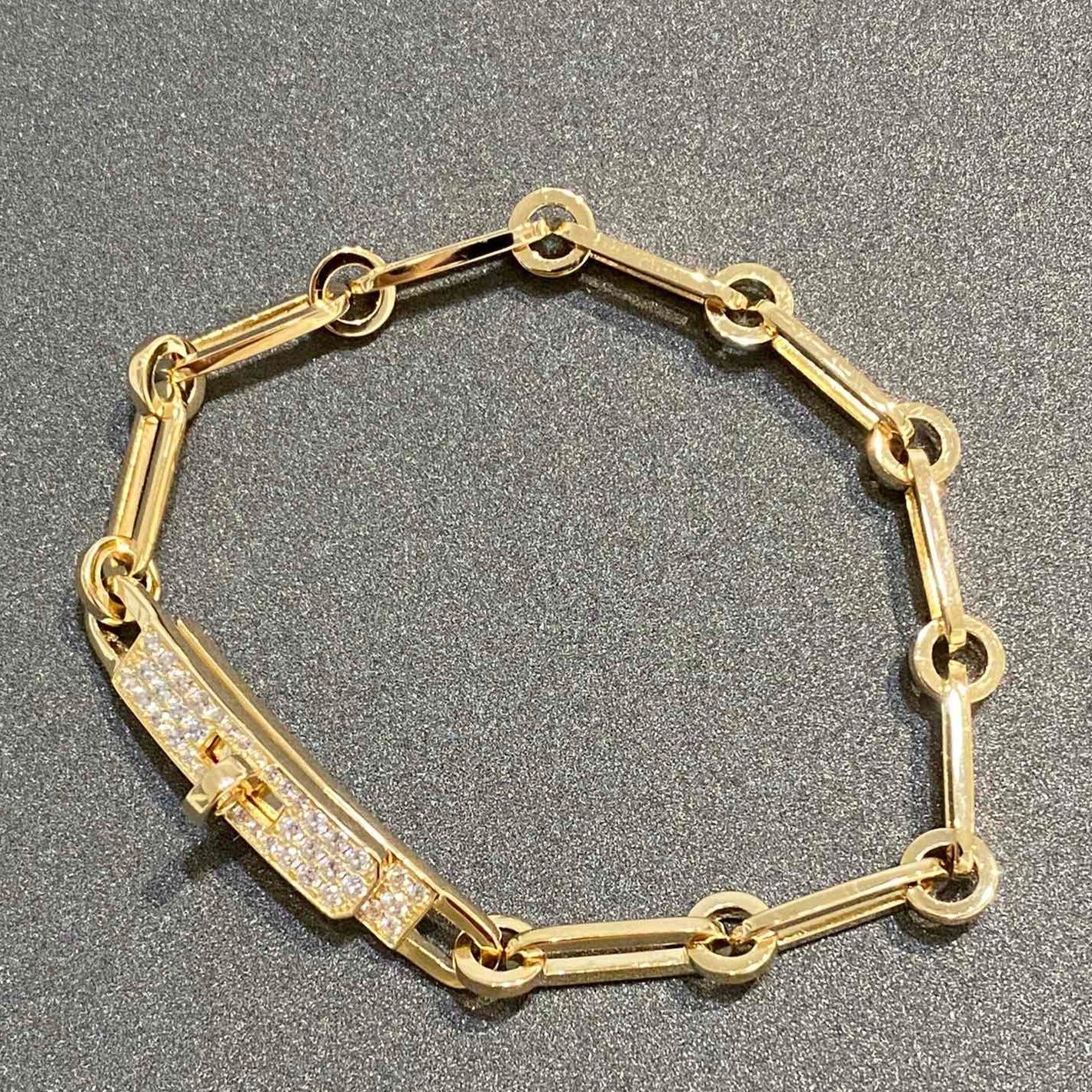 [Loran]CHAINE BRACELET SMALL MODEL DIAMOND