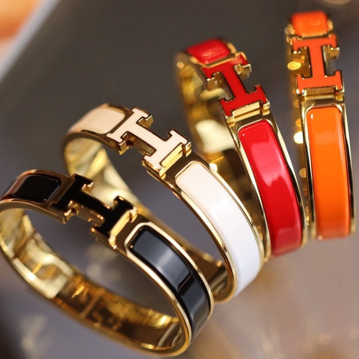 [Loran]H BRACELET 12MM GOLD