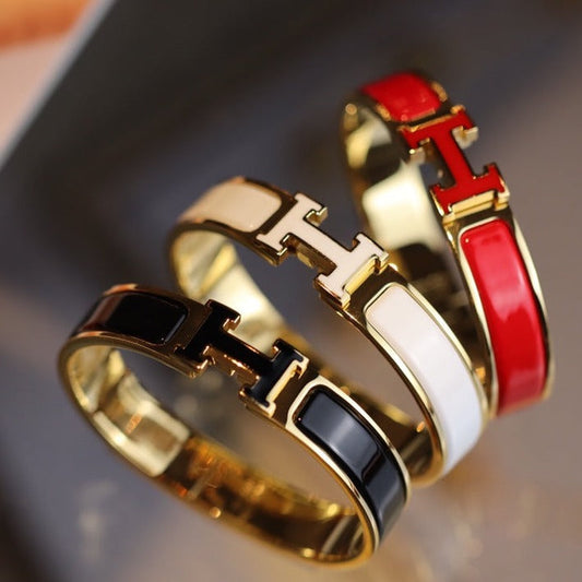 [Loran]H BRACELET 12MM GOLD