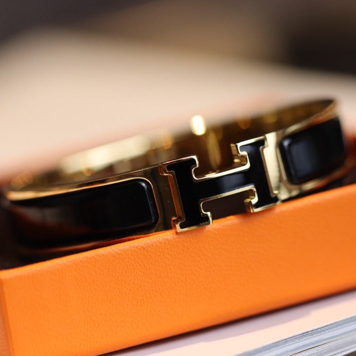 [Loran]H BRACELET 12MM GOLD