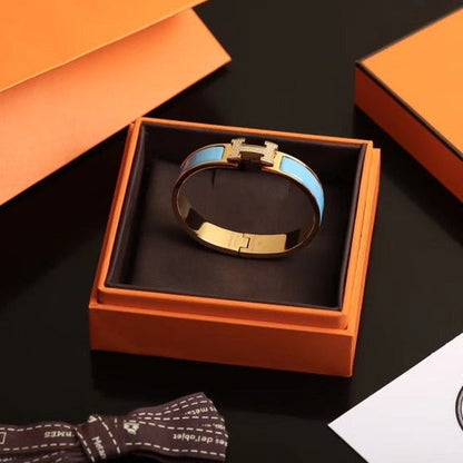 [Loran]H CLOUD BLUE BRACELET GOLD DIAMOND