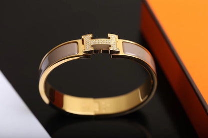 [Loran]H BRACELET GOLD DIAMOND