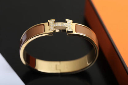 [Loran]H BRACELET GOLD DIAMOND
