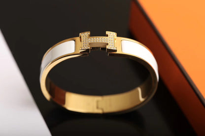 [Loran]H BRACELET GOLD DIAMOND