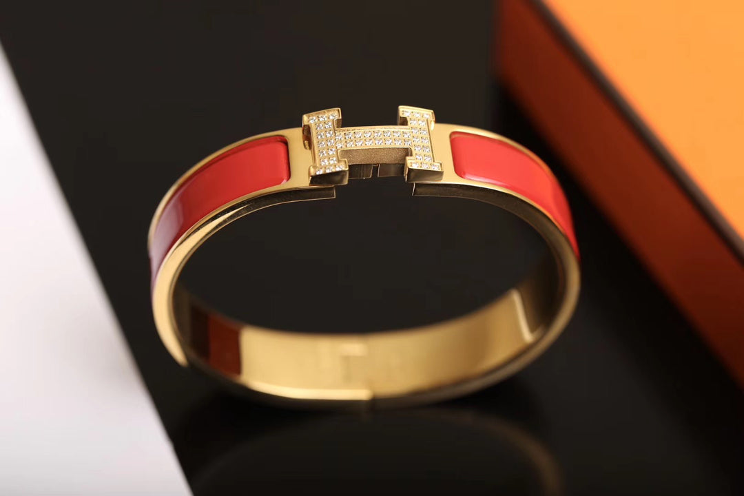 [Loran]H BRACELET GOLD DIAMOND