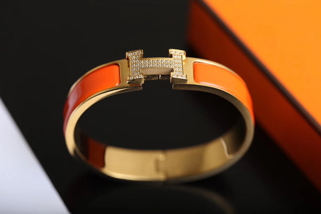[Loran]H BRACELET GOLD DIAMOND