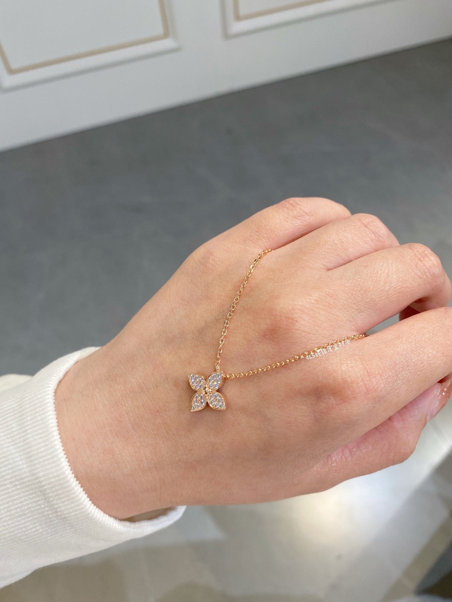 [Loran]STAR DIAMOND NECKALCE