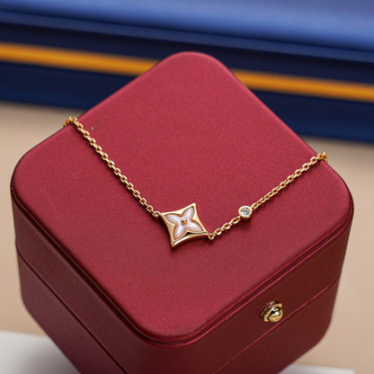 [Loran]STAR 1 DIAMOND ROSE GOLD BRACELET
