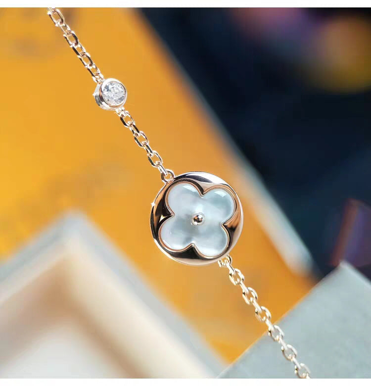 [Loran]SUN MOP GOLD 1 DIAMOND NECKLACE
